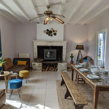 Holiday home Familial En Pleine Nature Avec Piscine Chauffee Et Equipements Bebe - Fr-1-653-129 Montmoreau